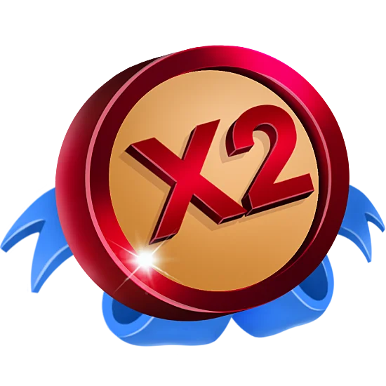  х2 баллов на 3 часа 